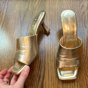Anne Klein Gold Sandal